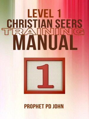 cover image of Level 1 Christian Seers Training Manual